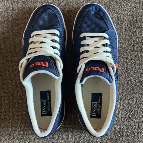 Poli Ralph Lauren men’s size 12 D so Gorgeous Navy Blue Shoe - Picture 5 of 15